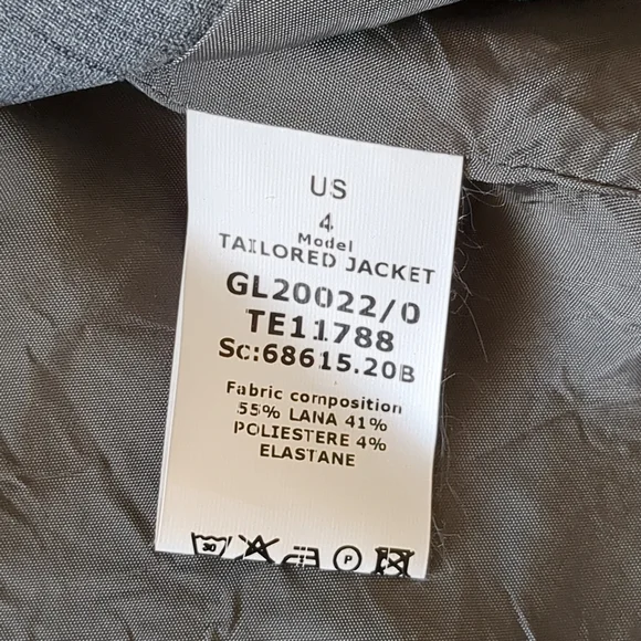 Gray Women's Blazer - Picture 15 of 16